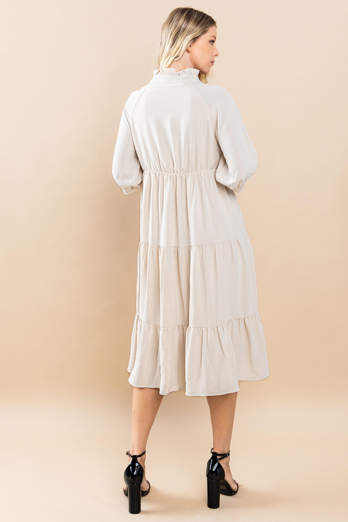 Sophie Tiered Midi Dress